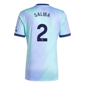 Arsenal Saliba 2 Alternativní 2024-25 - Fotbalové Dresy (S/S)